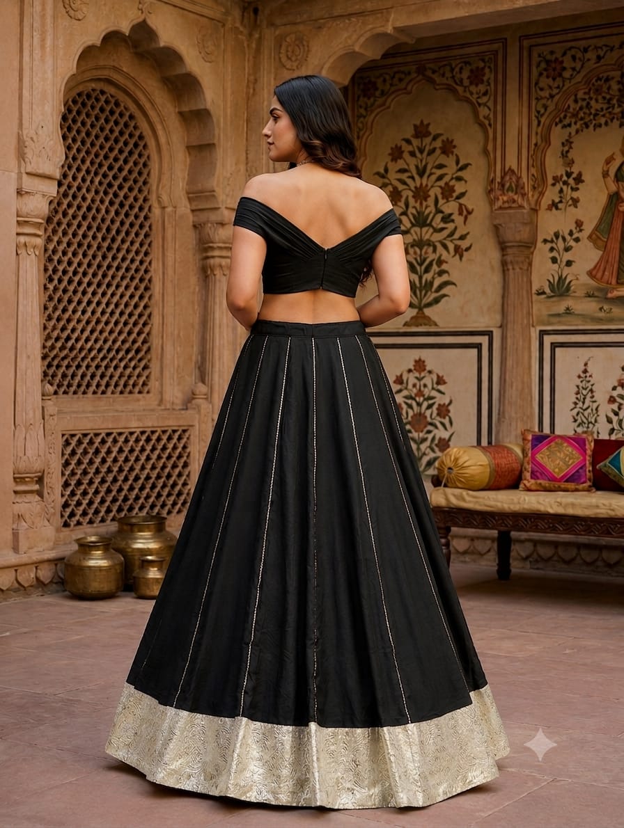 KcPc New Elegant Cotton Silk Lehenga Perfect for Festive Celebrations SSB