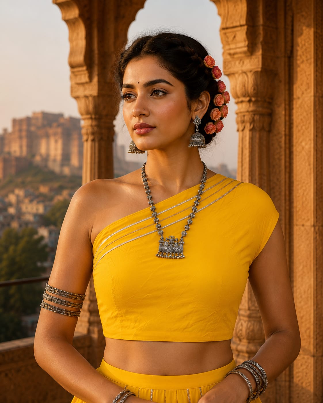 KcPc New Cotton Silk Gota Work Lehenga Traditional Festive StyleSSB