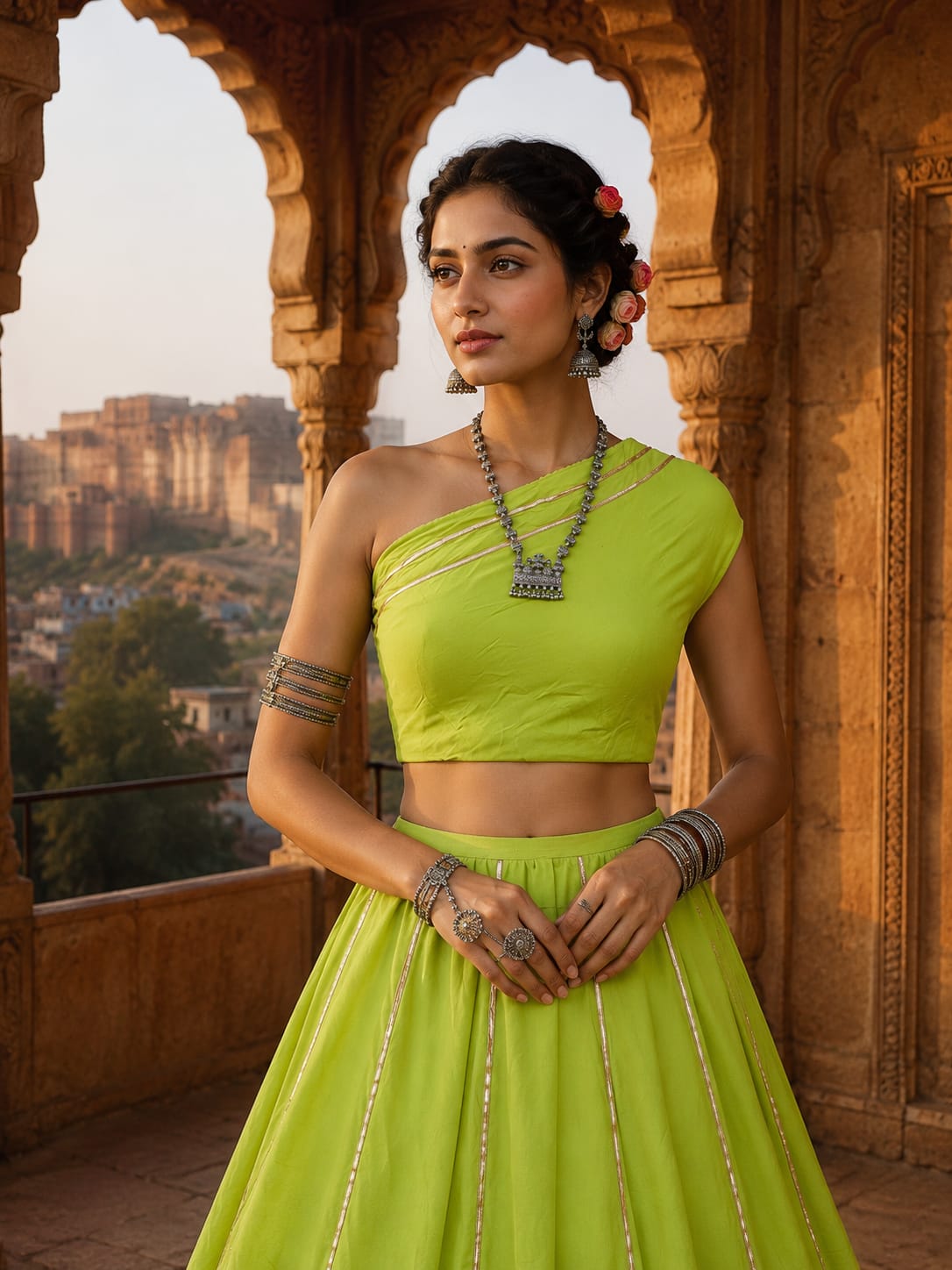 KcPc New Classic Festive Lehenga with Intricate Gota Work SSB