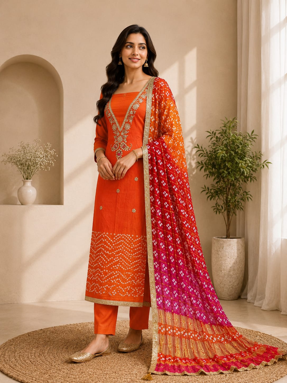 KcPc Premium Bandhani & Gotapatti Work Suit CollectionKML