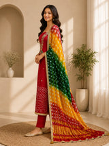 KcPc Traditional Elegance in Modal Silk Suit CollectionKML