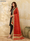 KcPc Classic Bandhani Design Art Silk Dupatta SACR