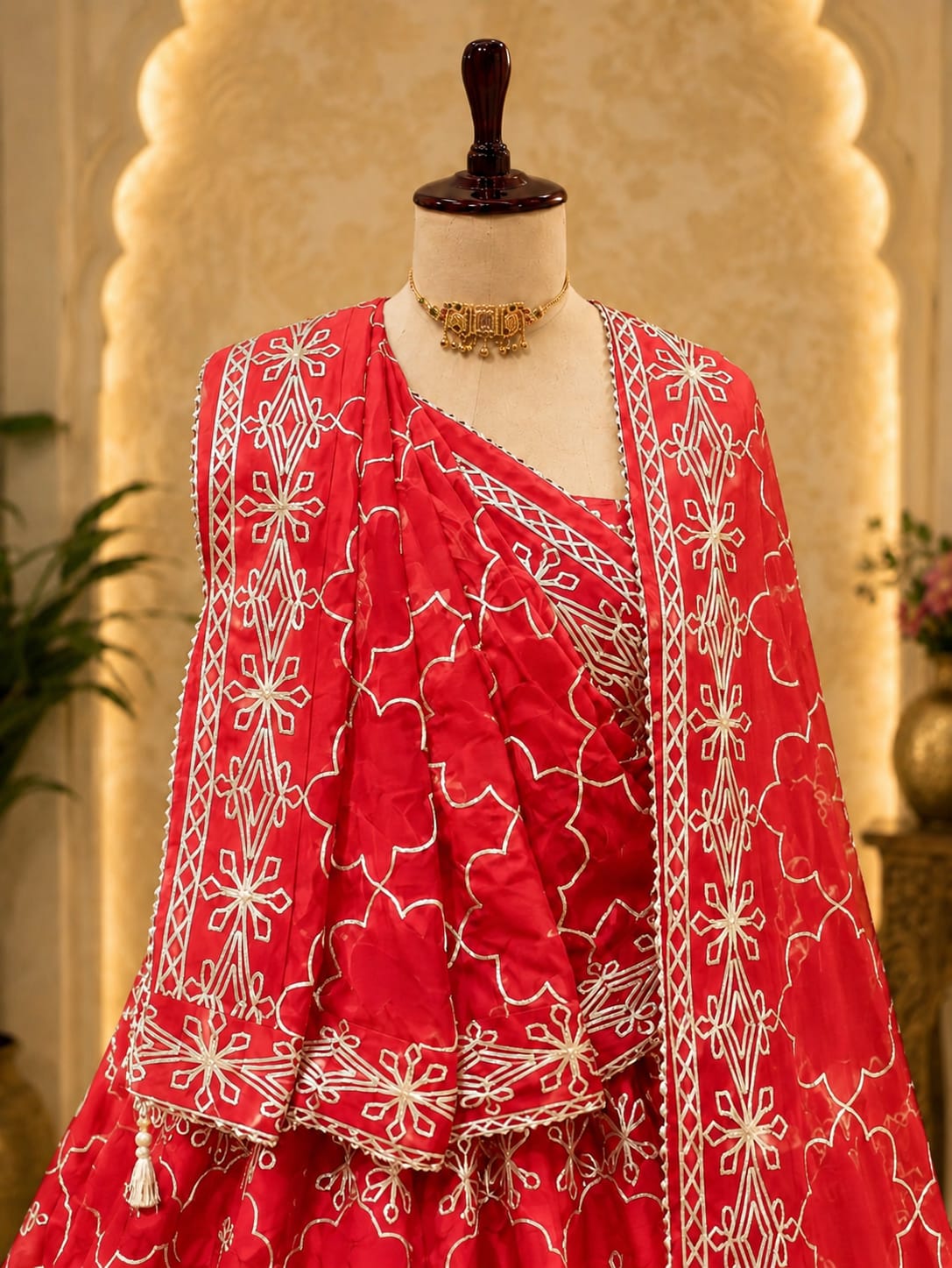 KcPc Traditional Style HO Silk Lehenga for Festive WearGOR