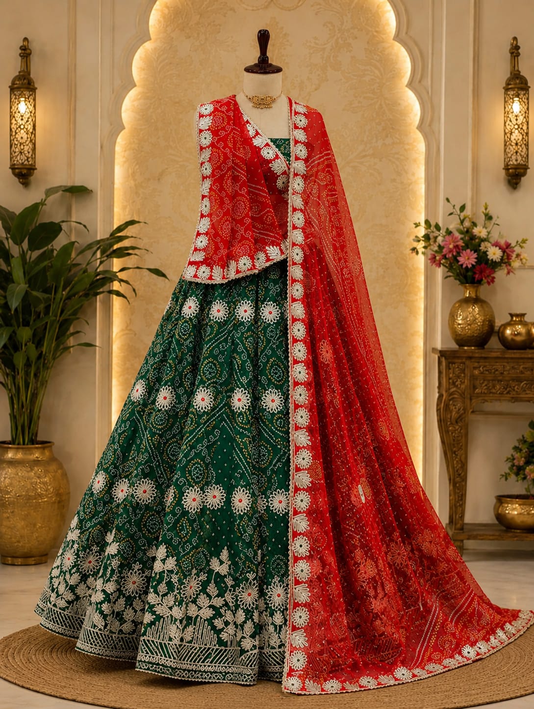 KcPc Festive Special HO Silk Blouse Premium Gota Patti Collection GOR