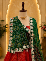 KcPc Premium Designer Georgette Lehenga with Beautiful Gotapatti Detailing GOR
