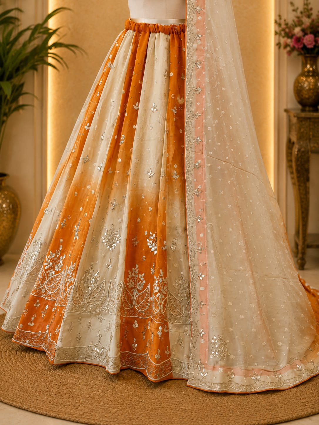 KcPc New HO Silk Traditional Lehenga with Cutdana Work VK