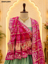 KcPc New Traditional Tissue Silk Jaipuri Lehenga for Festive WearRTK