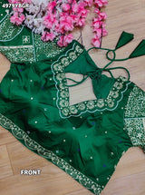 KcPc Cotton Silk Ready To Wear Blouse with Tari Embroidery WorkPRD