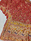 KcPc Pure Khaddi Georgette Kalamkari Saree with Zari WeavingASIF