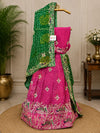 KcPc Bandhani Collection Designer Jaipuri Pure Ojariya LehengaBTU