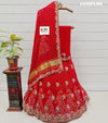 KcPc New Pure Gaji silk With Gotapatti work Lehenga Set BTU