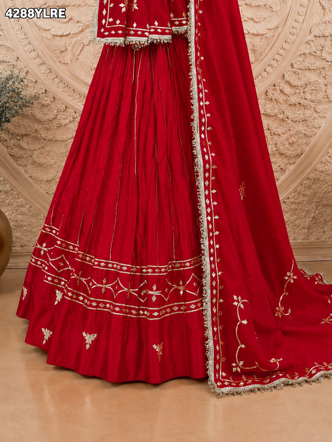 KcPc Gaji Silk Designer Lehenga with Gotapatti Work RGC