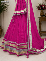 KcPc New Georgette Lehenga in Classic Traditional Style with Shimmering Lampa WorkSSB