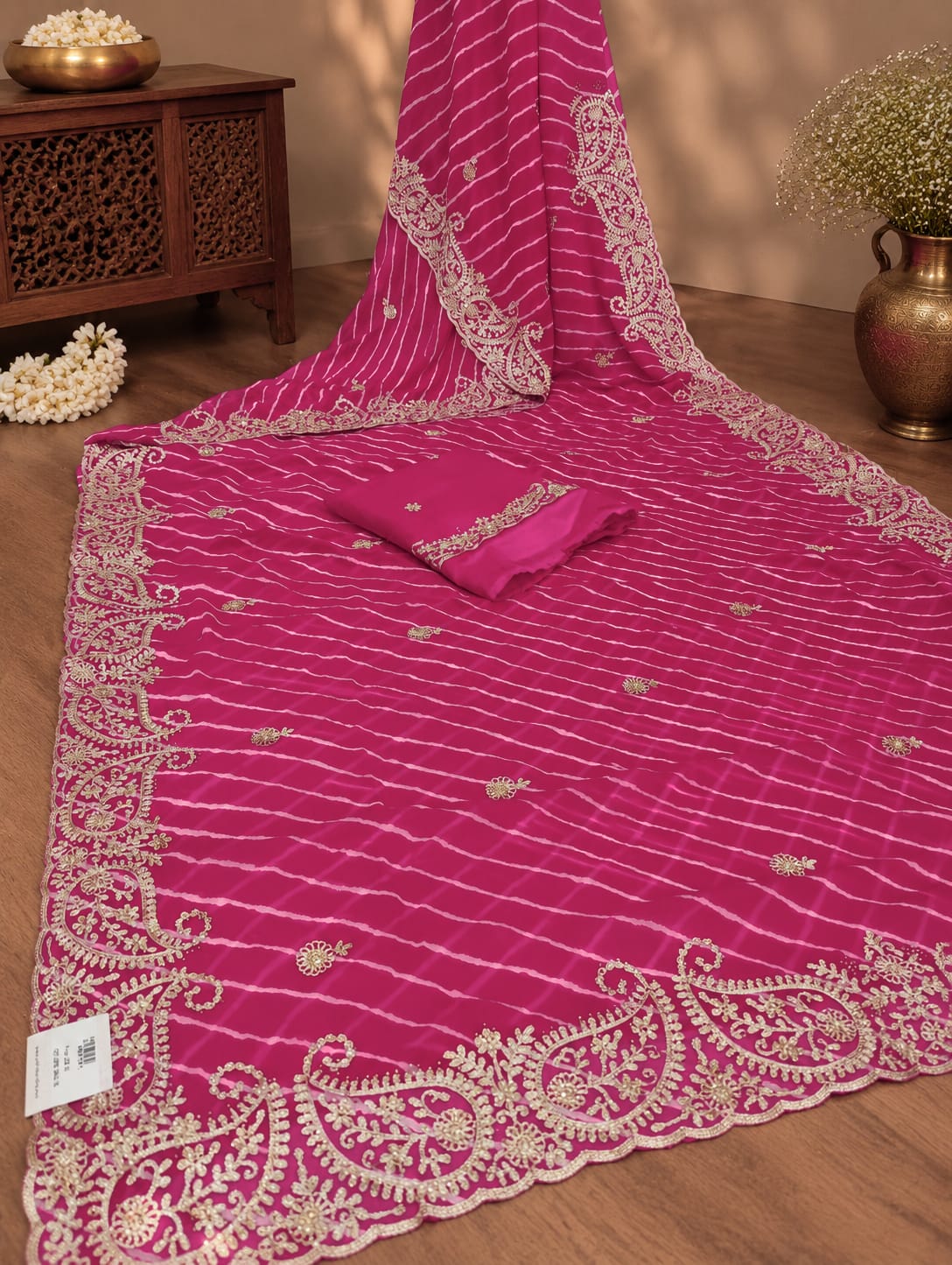 KcPc Traditional Elegance with Our Leheriya Saree Collection SANJU