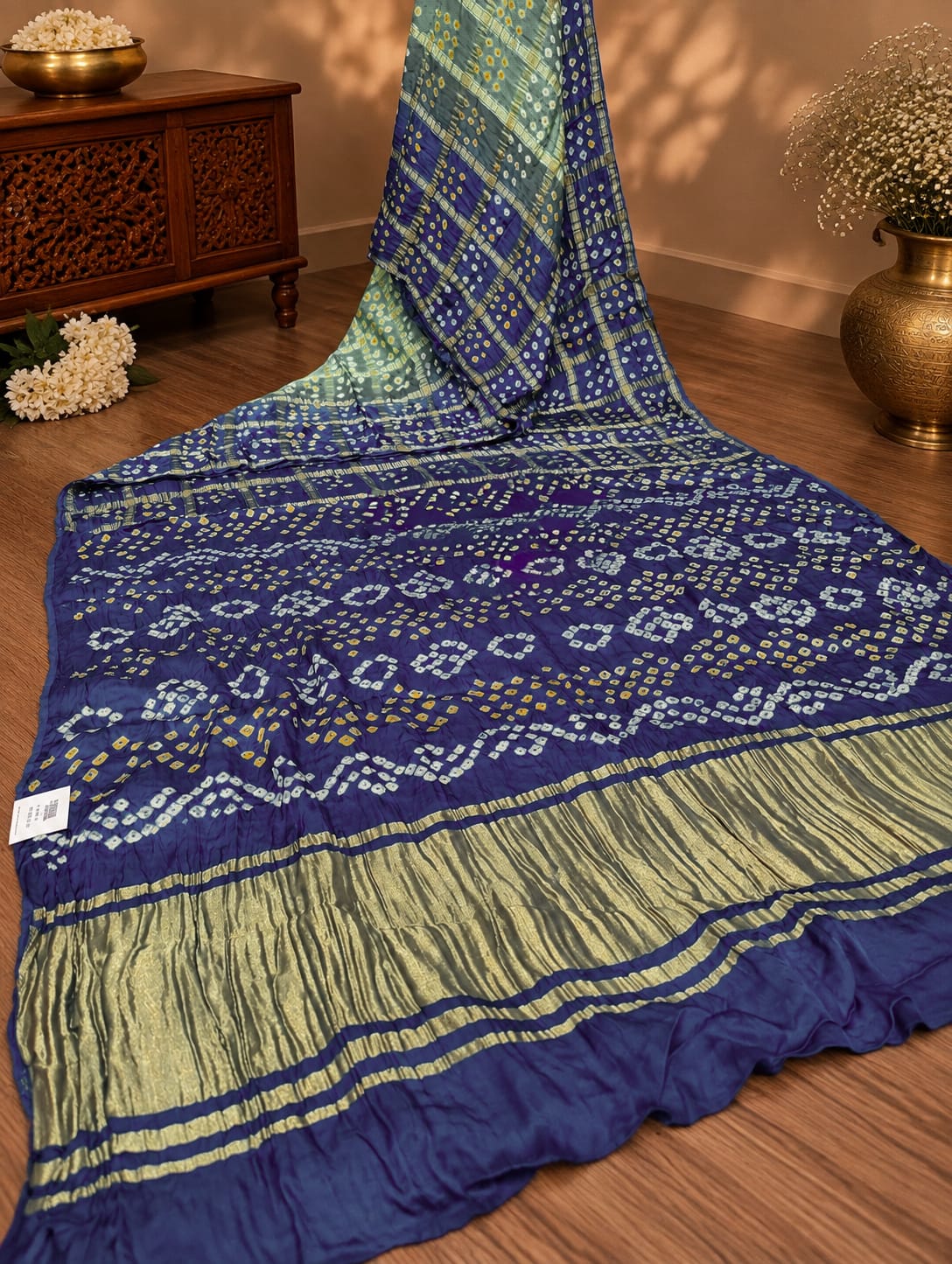 KcPc Premium Gaji Silk Bandhani Saree Collection NAV