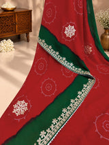 KcPc New Royal Bandhani Sarees with Festive Charm SANJU