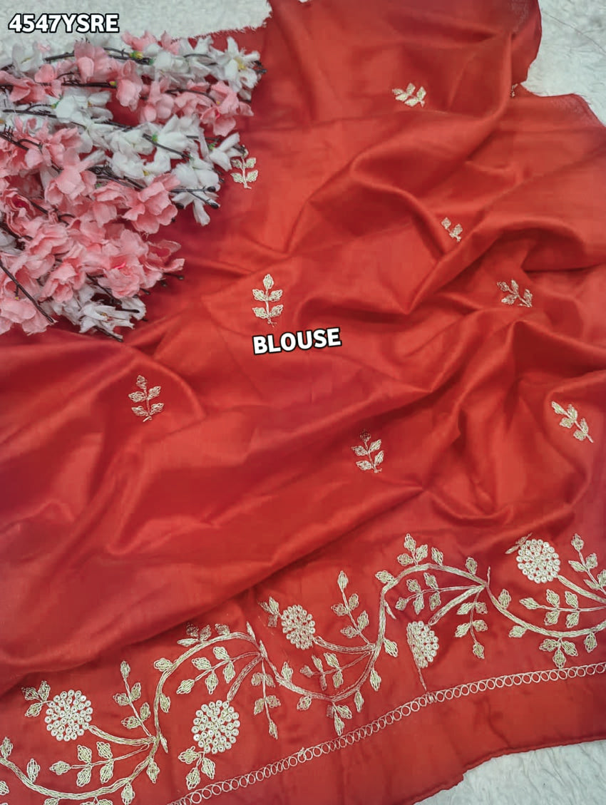 KcPc Luxury Georgette Sarees with Fine EmbroideryGAN
