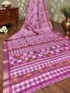 KcPcElegant Casual Wear Kota Doria Saree with Zari Border DetailingSWA