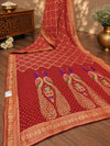 KcPc Traditional Banarasi Georgette Saree Collection VKFH