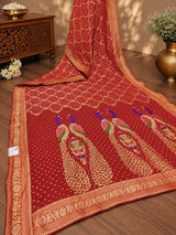 KcPc Traditional Banarasi Georgette Saree Collection VKFH