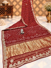 KcPc Beautiful Modal Silk Gotapatti Work Saree With Blouse RG