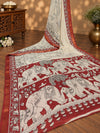 KcPc Premium Georgette Saree with Beautiful Printed Style DesignVJT