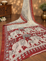KcPc Premium Georgette Saree with Beautiful Printed Style DesignVJT