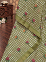 KcPc New Kota Doria Designer Saree with Elegant Zari BorderSWA