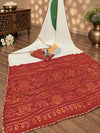 KcPc New Elegant Chinon Panetar Style Bandhani Saree SWA