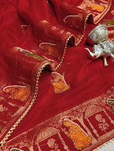 KcPc Latest Pure Munga Silk Karwa Chouth Special saree PF
