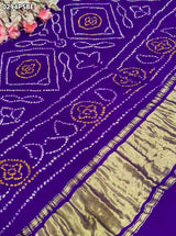KcPc Special Pure Gaji Silk Bandhani Ghatchola SareeBengani