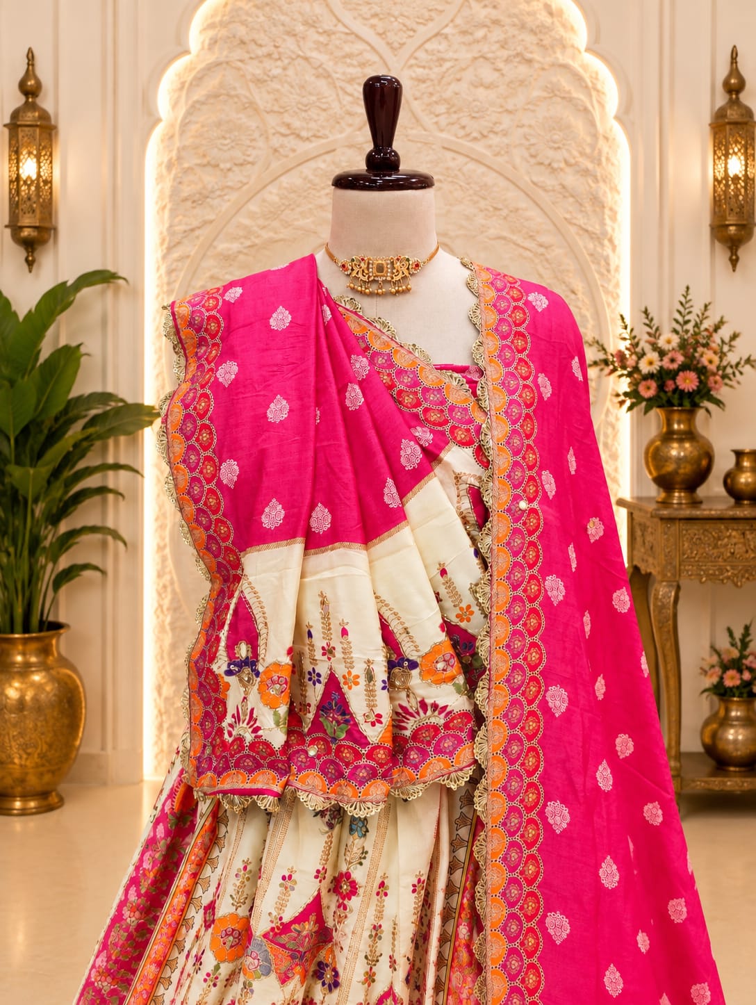 KcPc Crepe Silk Lehengas Designed with Elegant Cutdana Work for Festive WearBHUTA