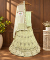 KCPC New Net Sequences Embroidery Lehenga set