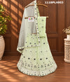 KCPC New Net Sequences Embroidery Lehenga set