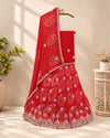 KcPc New Designer Pure ojariya chinon Cutdana Gotapatti mirror Work Lehenga MAD