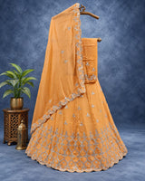 KcPc New Pure Upada Silk Cutdana Gotapatti Work Lehenga MAD