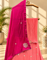 KcPc Exclusive New Upada Chinon with Gotapatti worklehenga RAJ