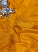 KcPc Traditional Kanjivaram Style Banarasi Silk Saree with Zari Border