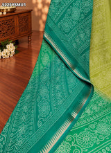 KcPc Georgette Bandhani Traditional Saree with Designer Zari Border