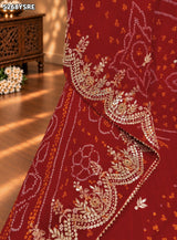 KcPc Ojariya Festive Saree Featuring Traditional Gota Patti Work with BlouseRKSH