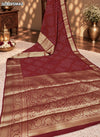 KcPc Traditional Viscous Silk Bandhani Saree with Rich Zari Weaving DesignVJT