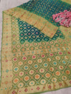 KcPc Pure Khaddi Georgette Meenakari Pattern Traditional Wear Saree