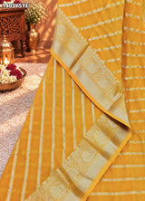 KcPc Designer Khaddi Georgette Leheriya Saree for Traditional WearVSH
