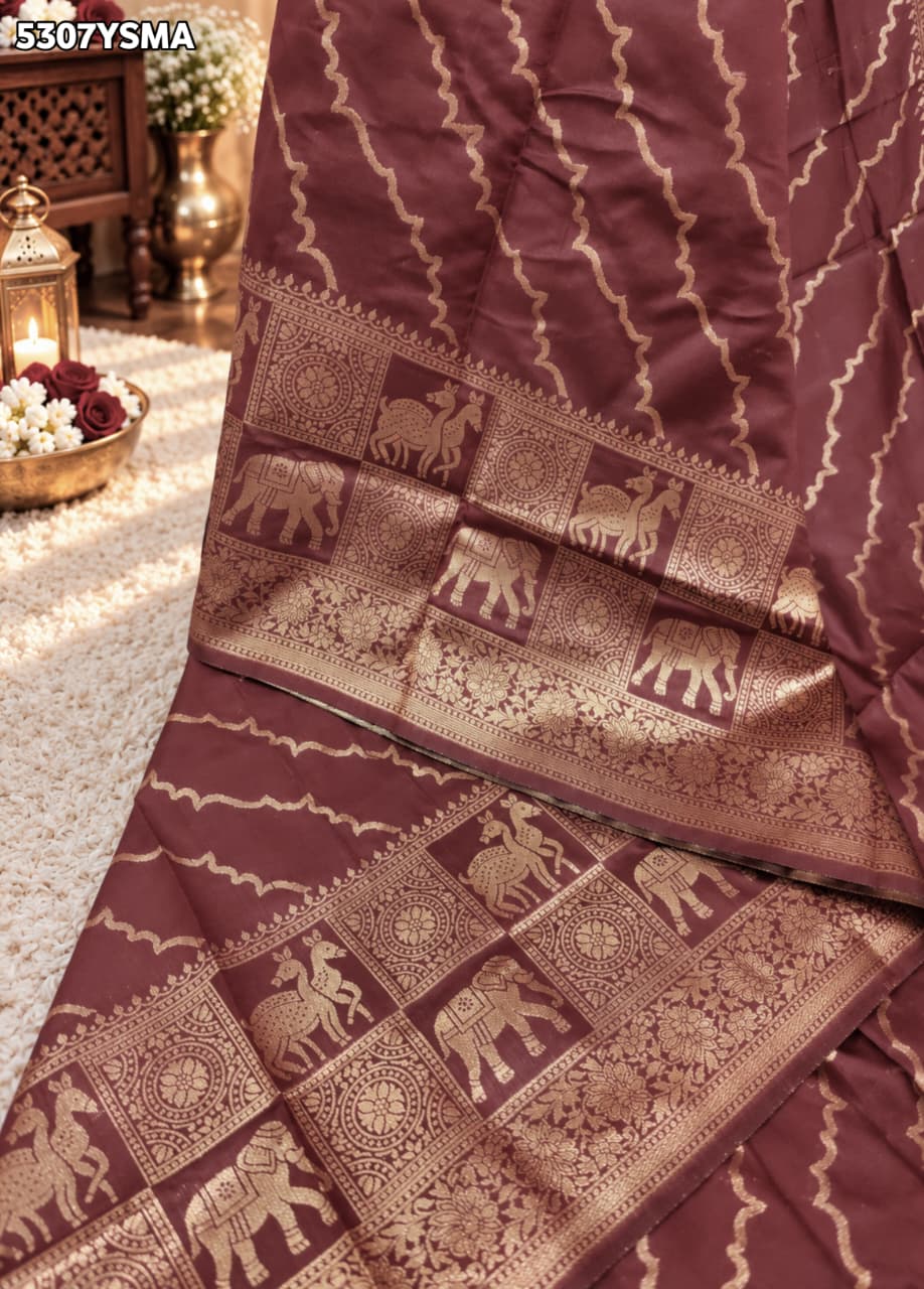 KcPc Banarasi Silk Banarasi Style Zari Work Festive Wear SareeKOKI