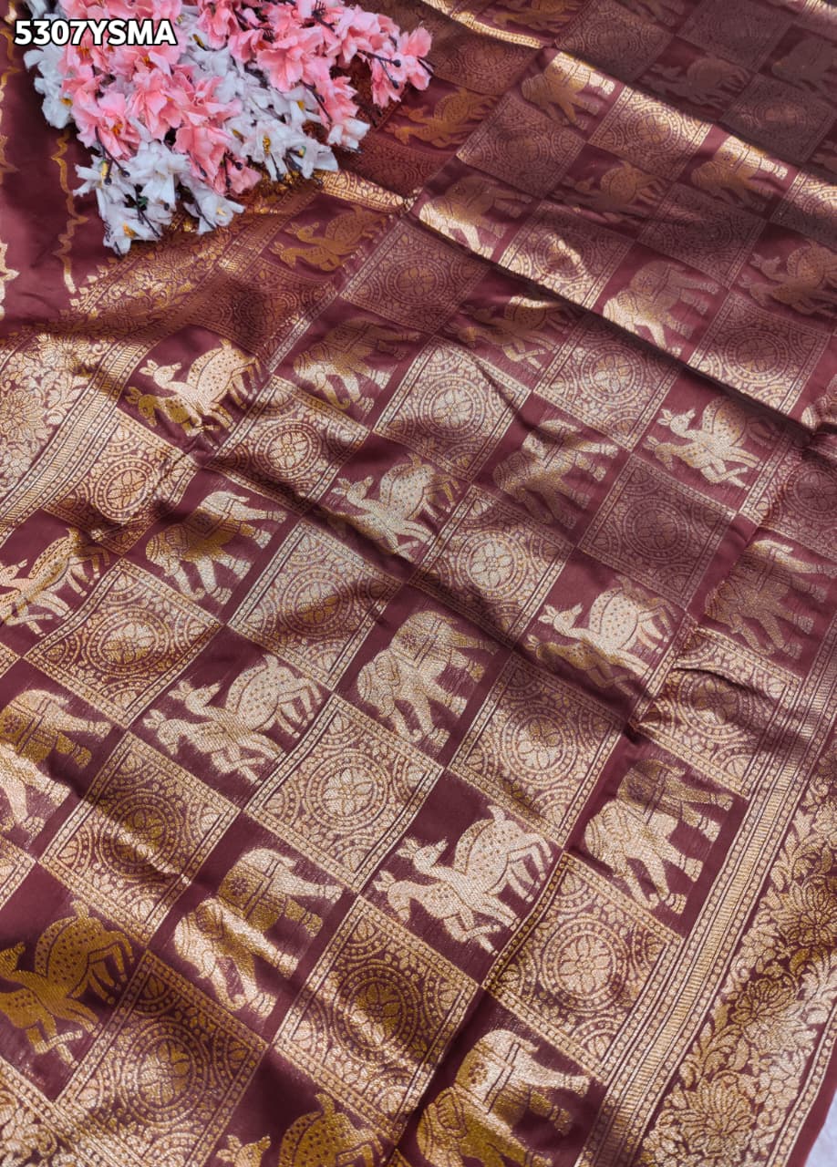 KcPc Banarasi Silk Banarasi Style Zari Work Festive Wear SareeKOKI