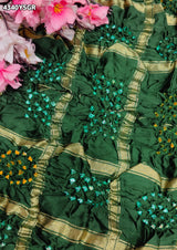KcPc New Luxury Festive Wear Semi Gaji Silk Saree MSC