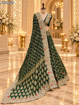 KCPC Special Designer Pure Khaddi Georgette Neemjari Bandhej Ghatchola Gotapatti Lehenga BTU