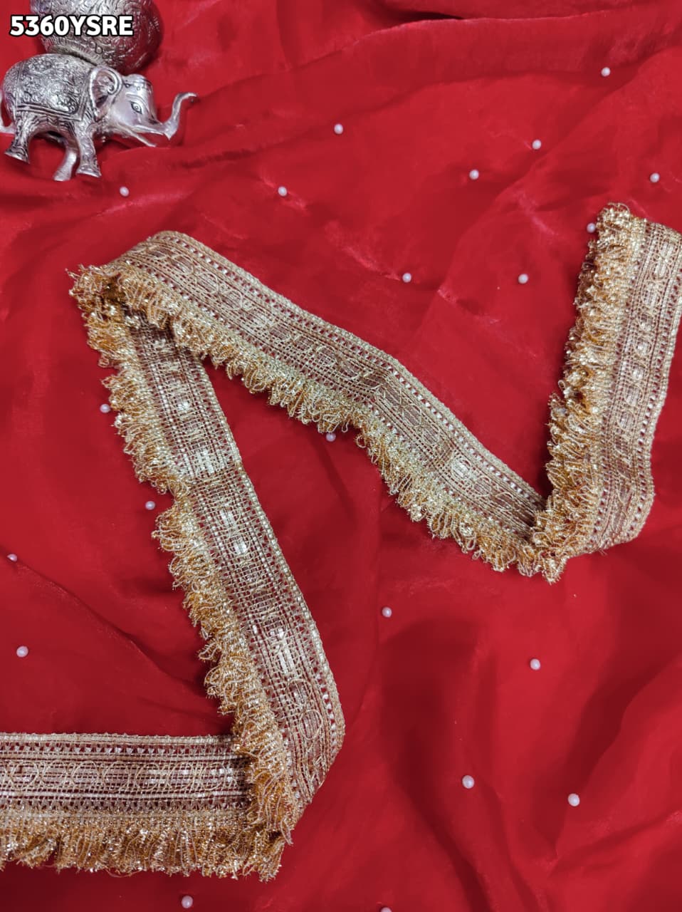 KcPc Designer Tissue Silk Saree with Elegant Embroidery Work for Traditional Celebrations ASH