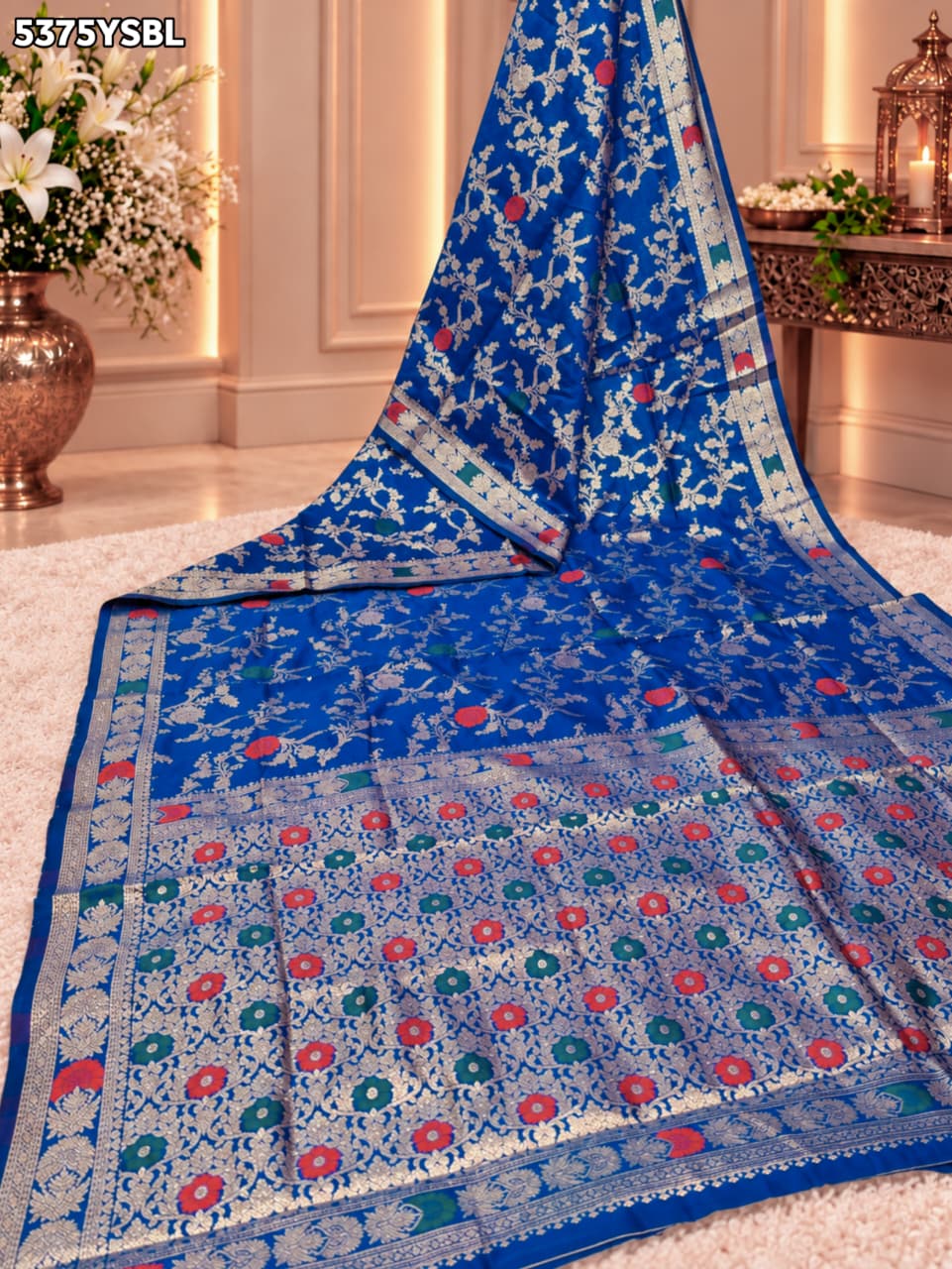 KcPc Banarasi Silk with Traditional Zari Weaving Saree KOKI