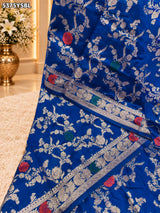 KcPc Banarasi Silk with Traditional Zari Weaving Saree KOKI